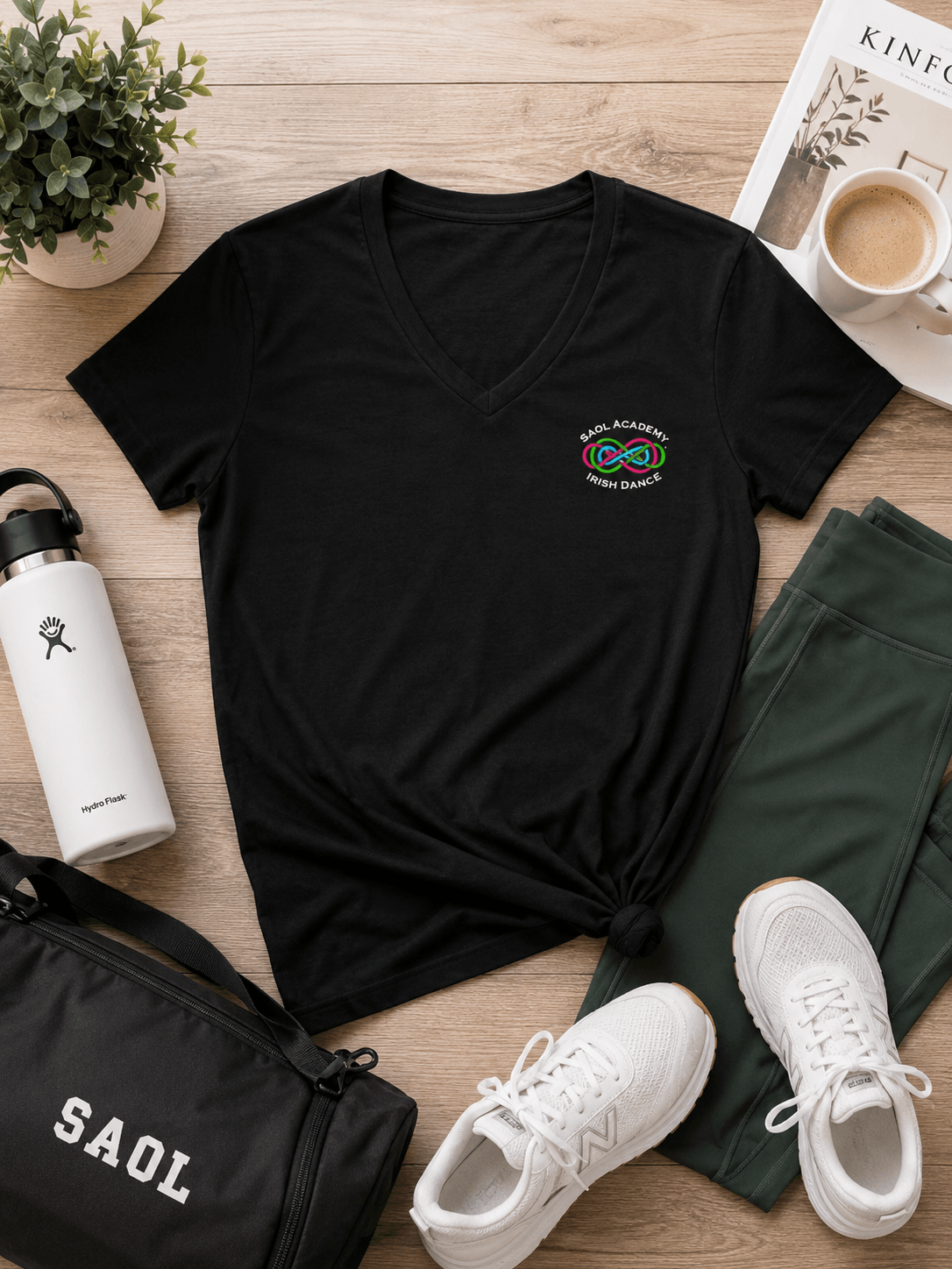 SAOL Unisex V-Neck Tee