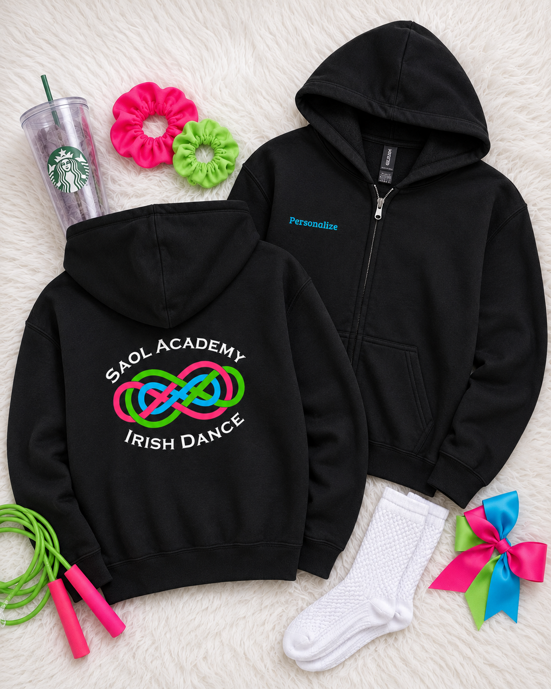 Saol Youth Full Zip Hoodie