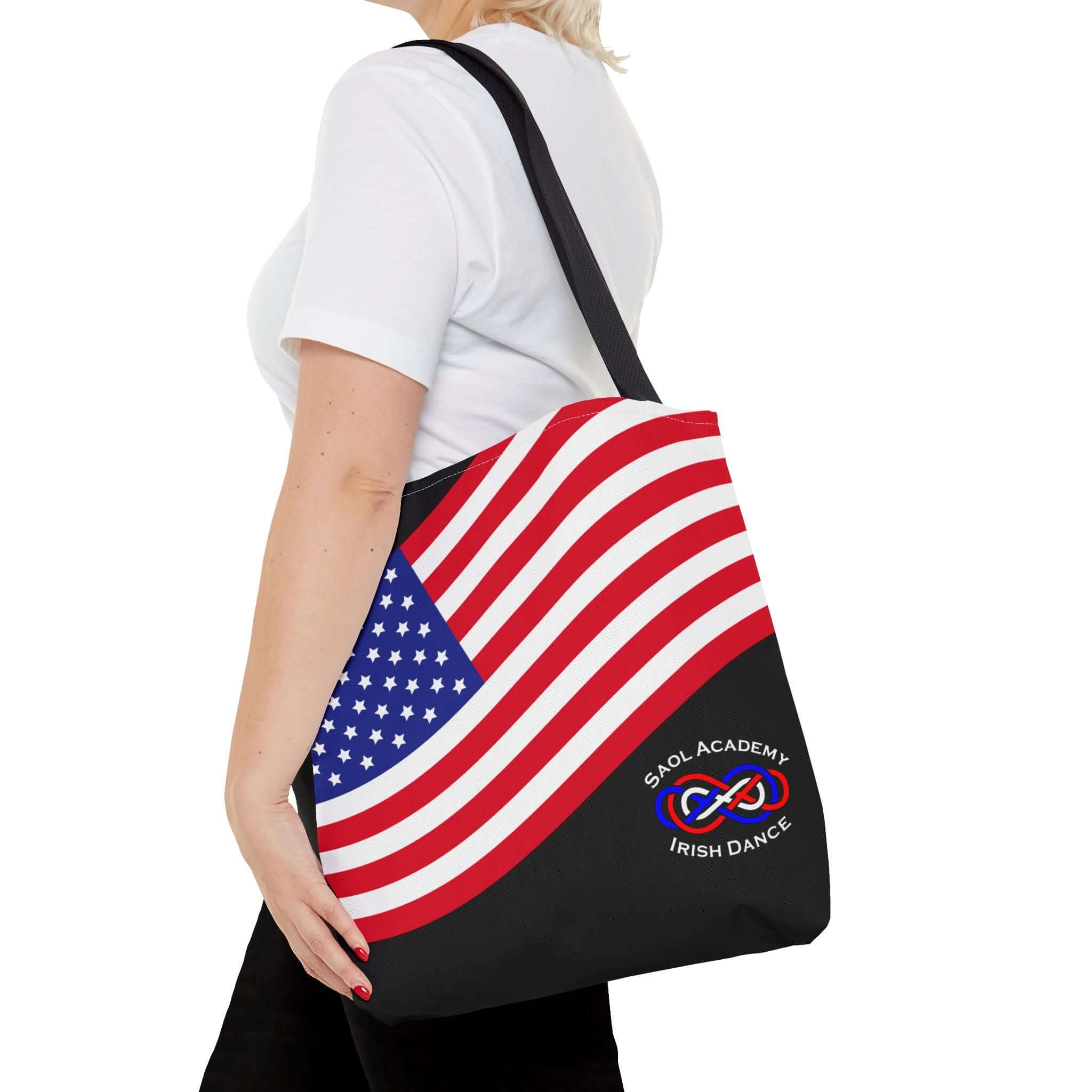 Saol Tote Bag, Irish Dance School Bag, irish Dance School Gear, Dance School Tote, Irish Dance Logo, Dance Bag, Irish Dance Bag, Accessory, Irish Dance Spirit Wear, Cute Bag