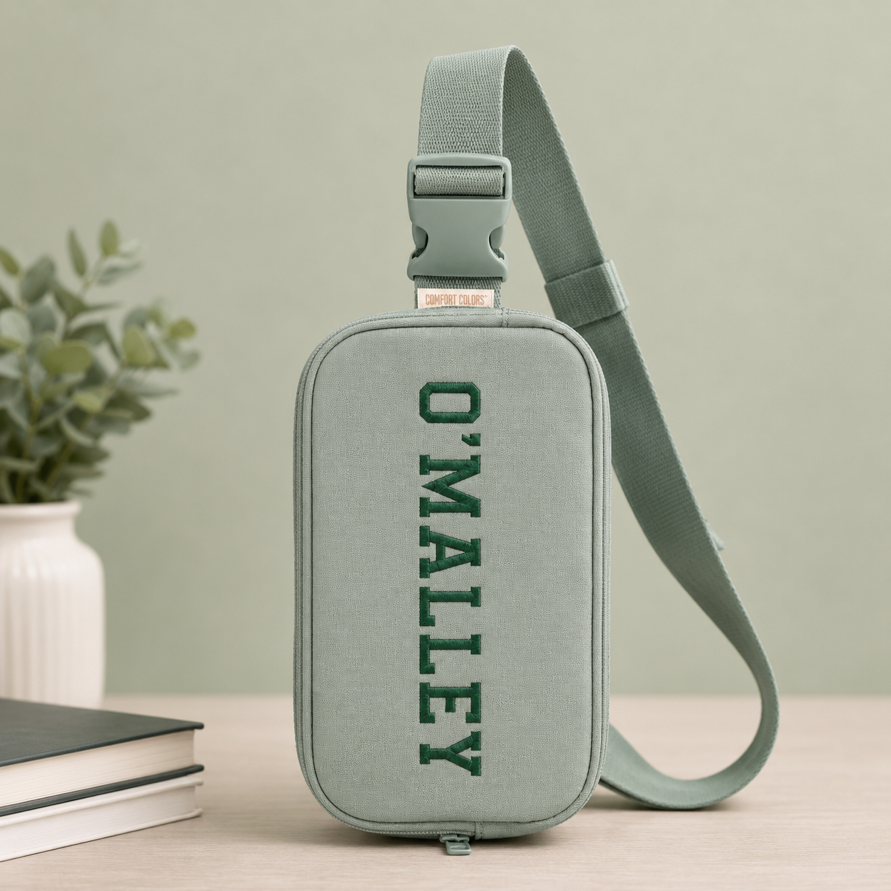 Embroidered O'Malley Crossbody