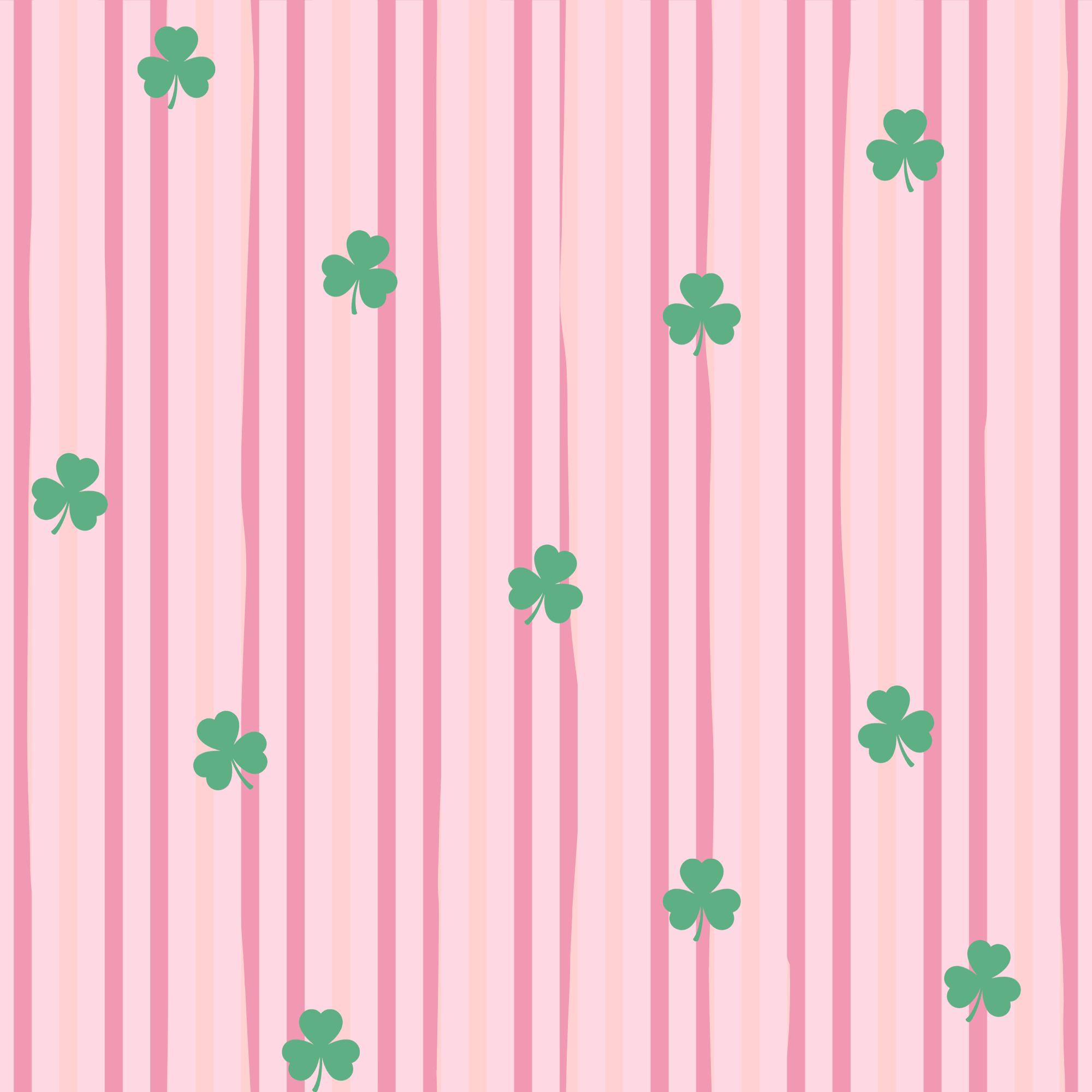 Shamrock Pink Stripe Pajamas – Irish dance apparel and Irish dance gifts