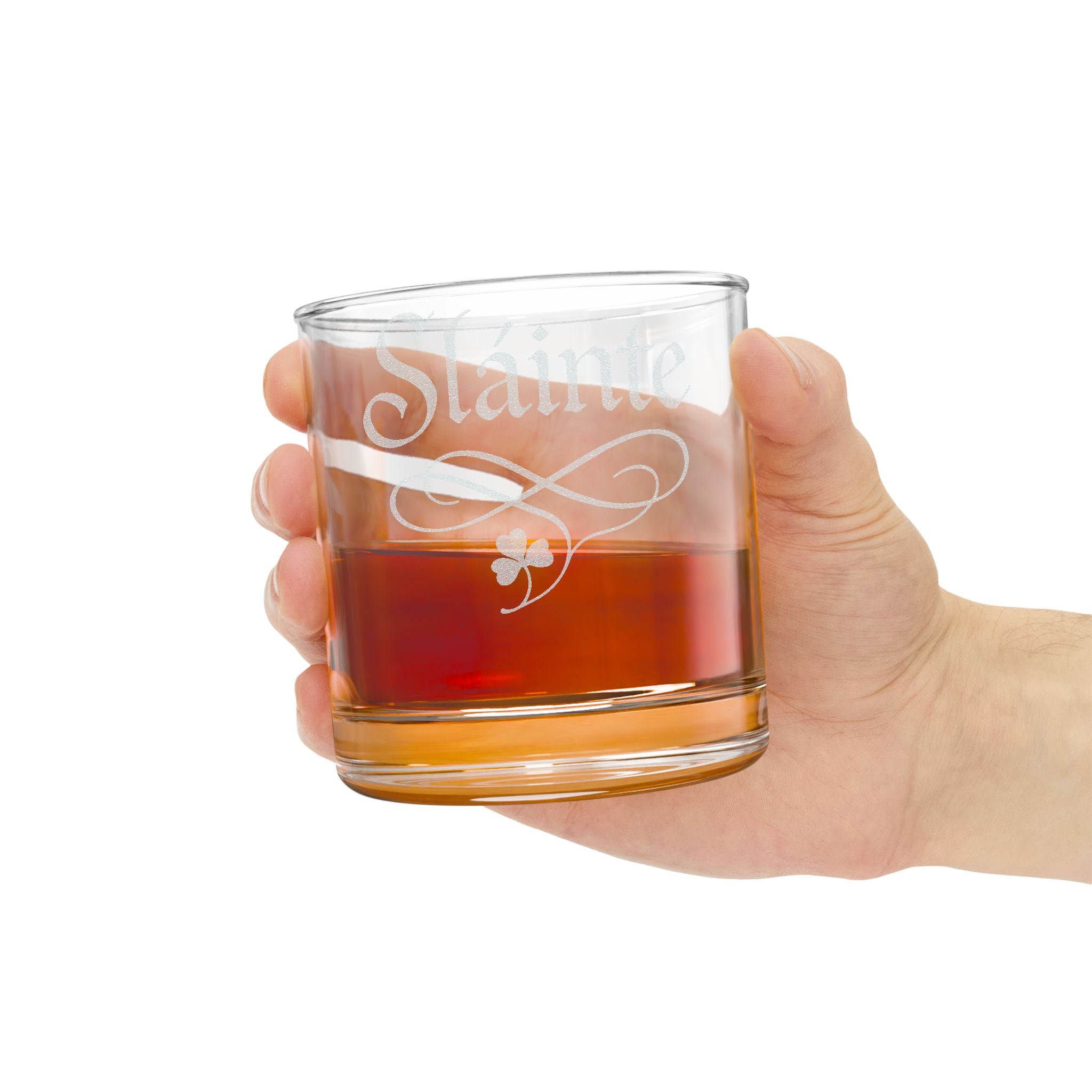 Irish whiskey glass, Sláinte whiskey glass, Celtic whiskey tumbler, engraved Irish whiskey glass, shamrock whiskey glass, Irish gift for husband, Celtic barware glass, personalized Irish whiskey glass, Irish heritage whiskey tumbler, St Patrick’s Day whiskey glass