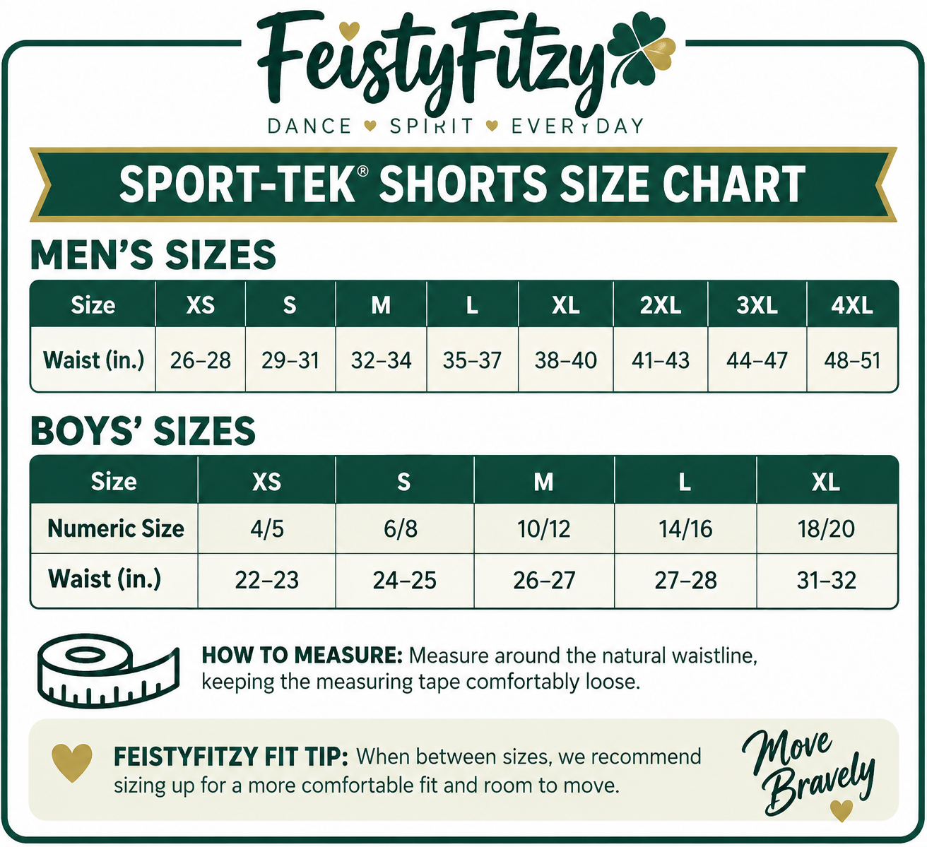 Murphy School of Irish Dance Sport-Tek® Practice Shorts – Men & Boys