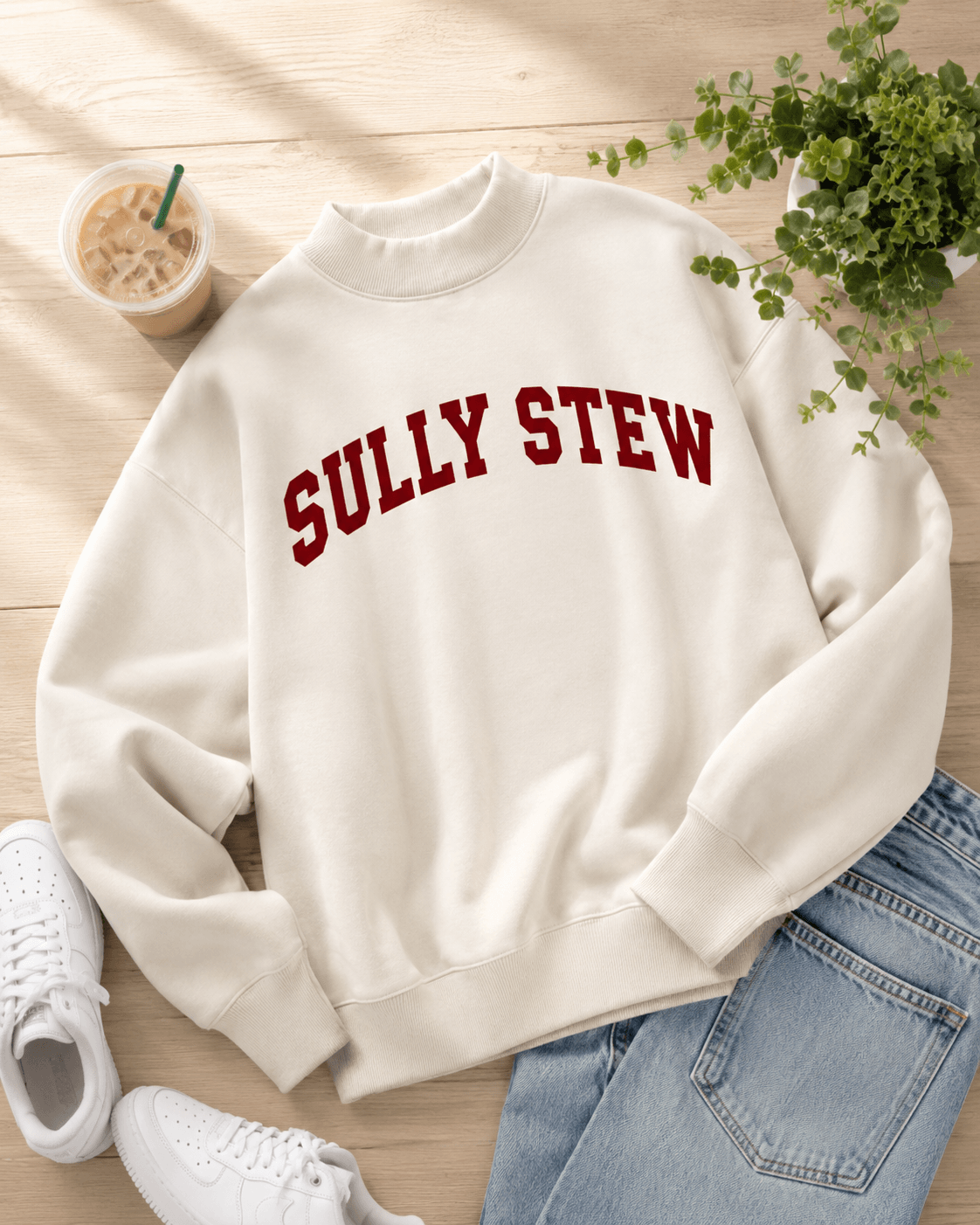 Sullivan Stewart Mockneck Sweatshirt- **Pre-oder, ships by Oct 1**