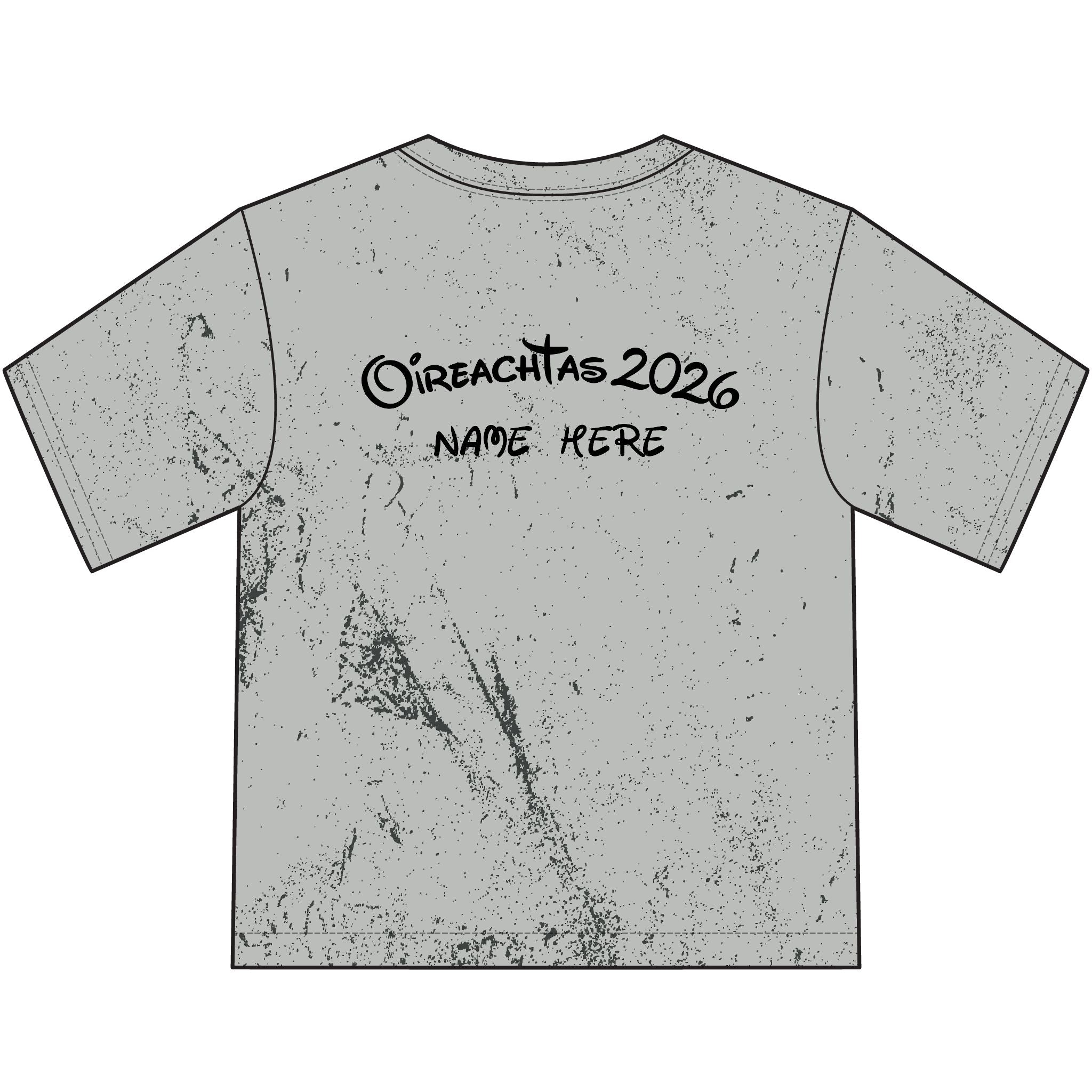 West Coast Academy Oireachtas Comfort Colors tee in youth and adult sizes, Irish dance school apparel