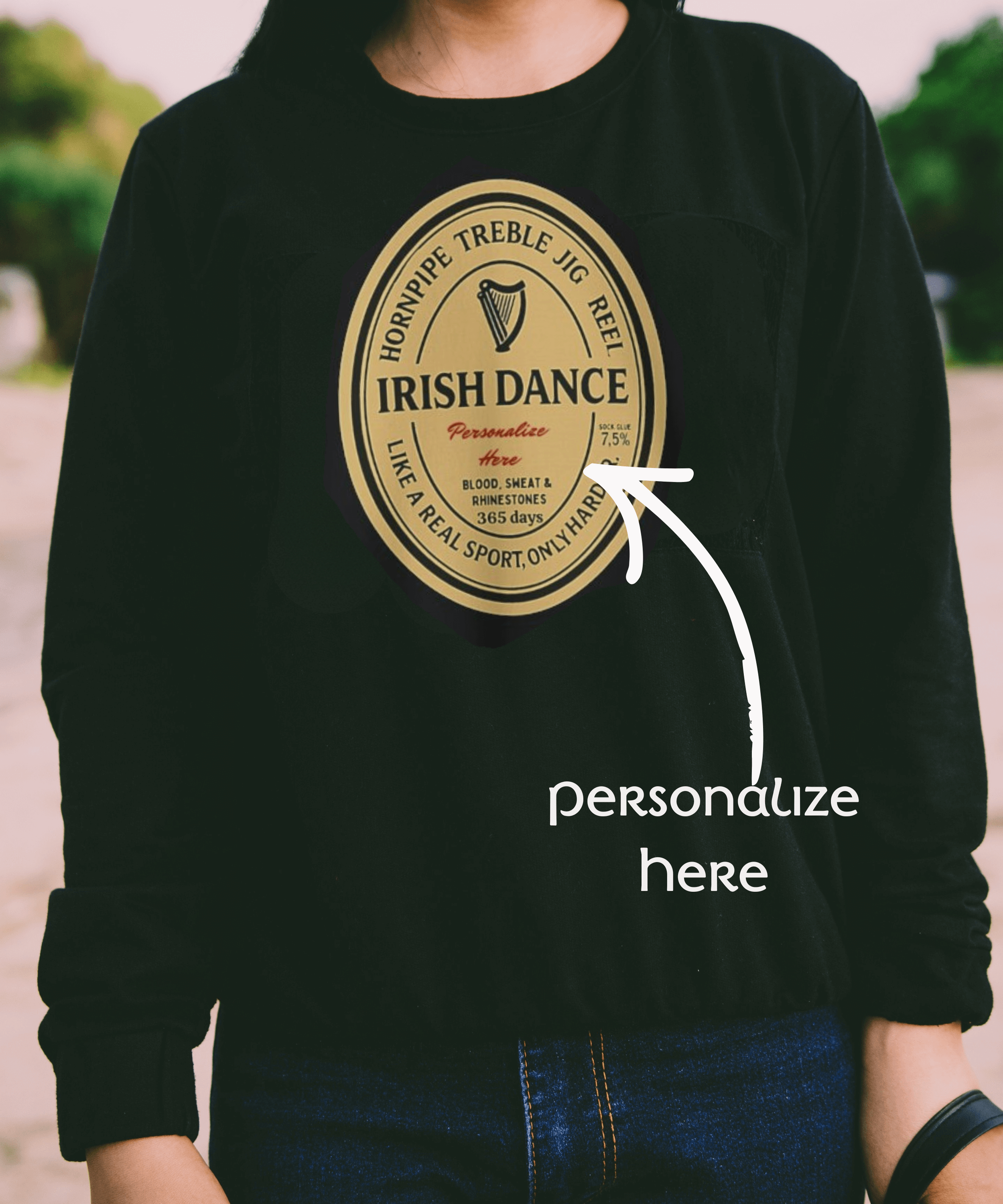 Guinness, Vintage Irish Dance Sweatshirt, Irish Pub Sweatshirt, Feis Dad Sweatshirt