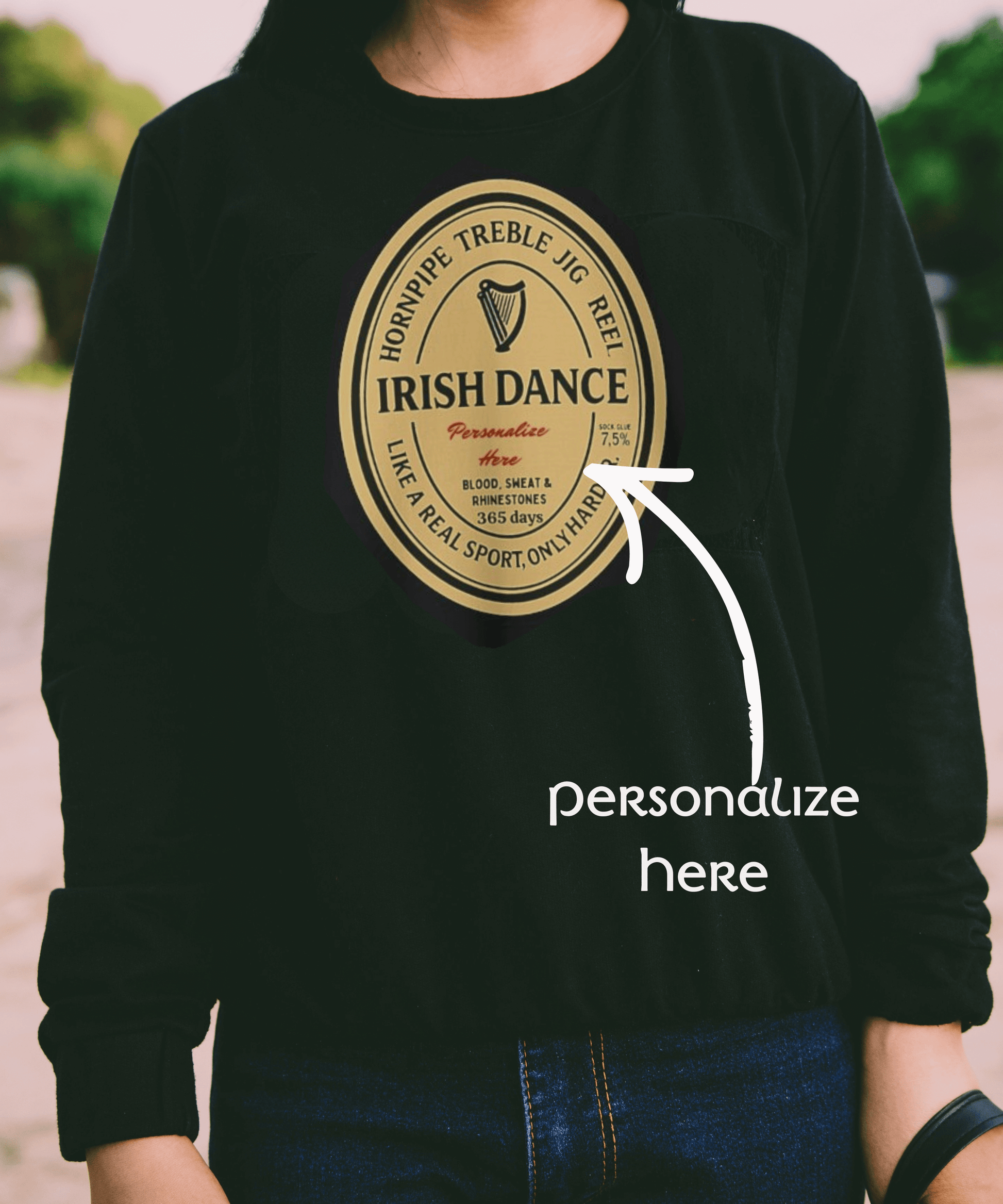Guinness, Vintage Irish Dance Sweatshirt, Irish Pub Sweatshirt, Feis Dad Sweatshirt