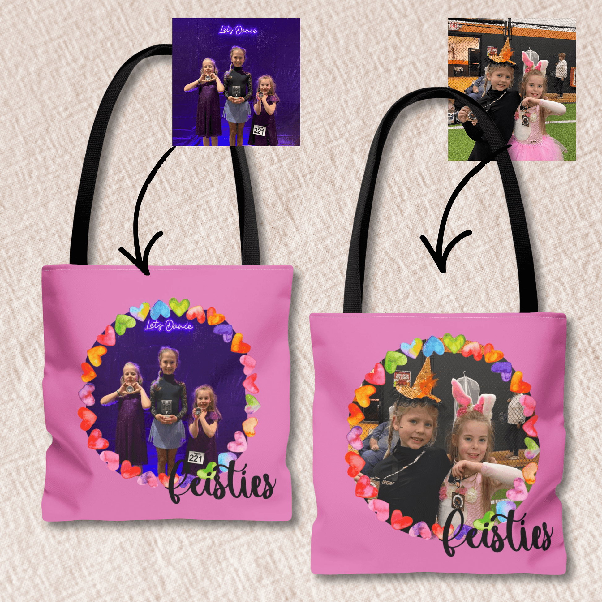 What to get an irish Dancer, Feisties Tote Bag, Personalized Tote Bag