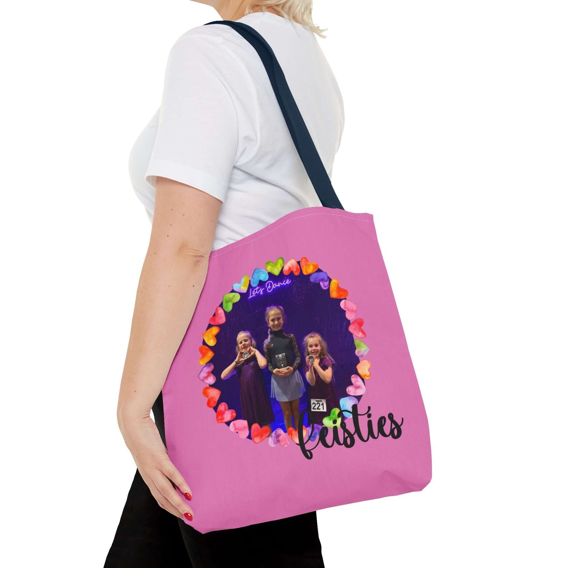 What to get an irish Dancer, Feisties Tote Bag, Personalized Tote Bag, irish Dance Best Friend Gift, Irish Dance Bag