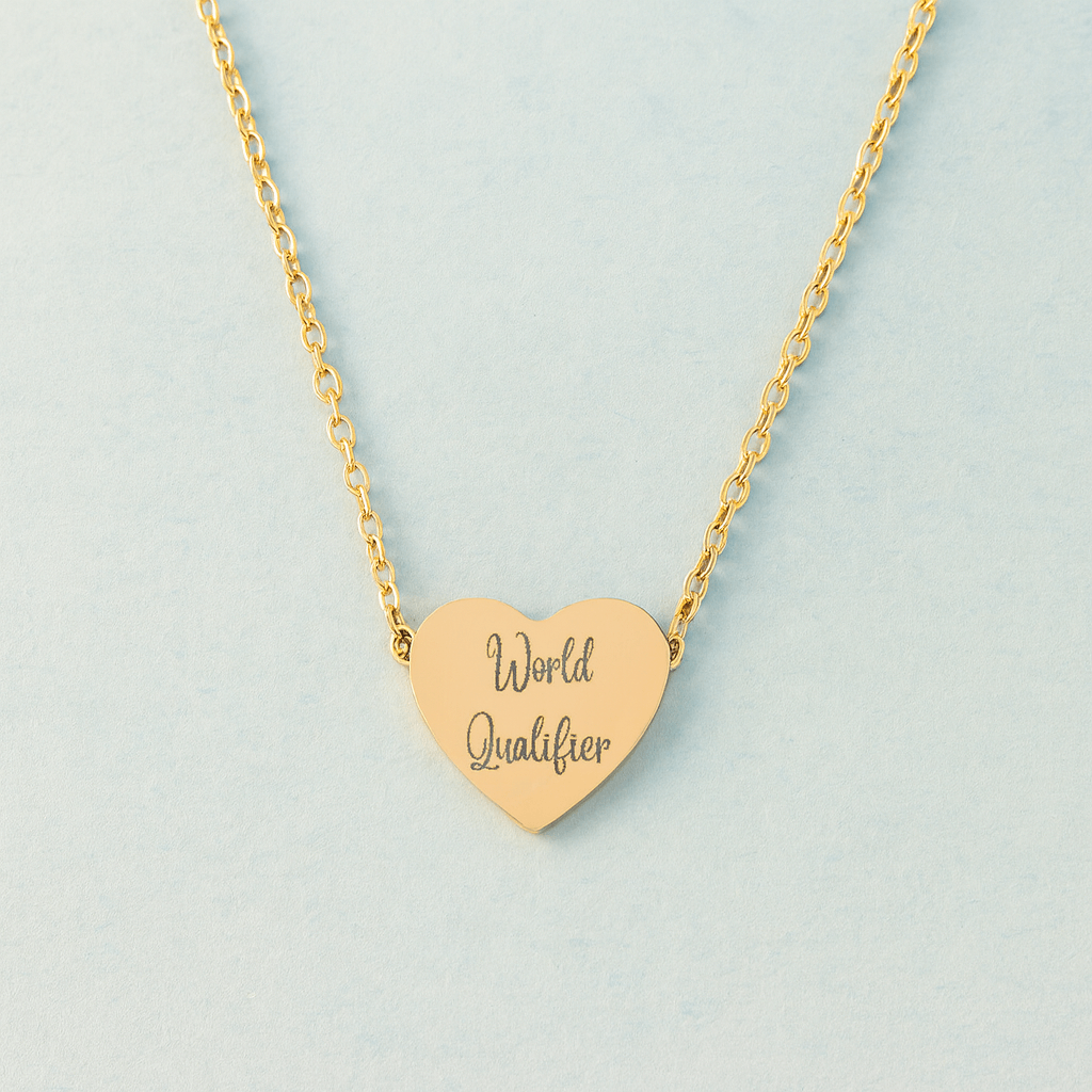 World Qualifier Necklace, World Qualifier Gift
