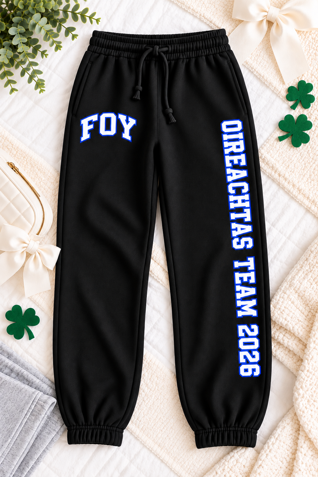 Foy Oireachtas 2026 Mockneck Sweatshirt ☘️ Personalized Irish Dance Gear