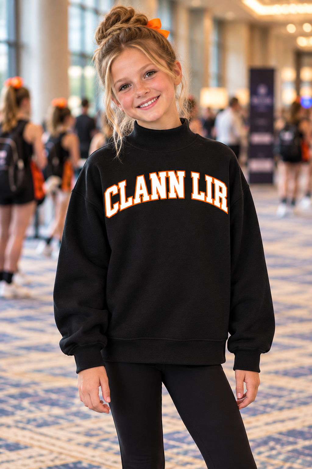 Clann Lir Mockneck Sweatshirt ☘️ Trendy Irish Dance Gear