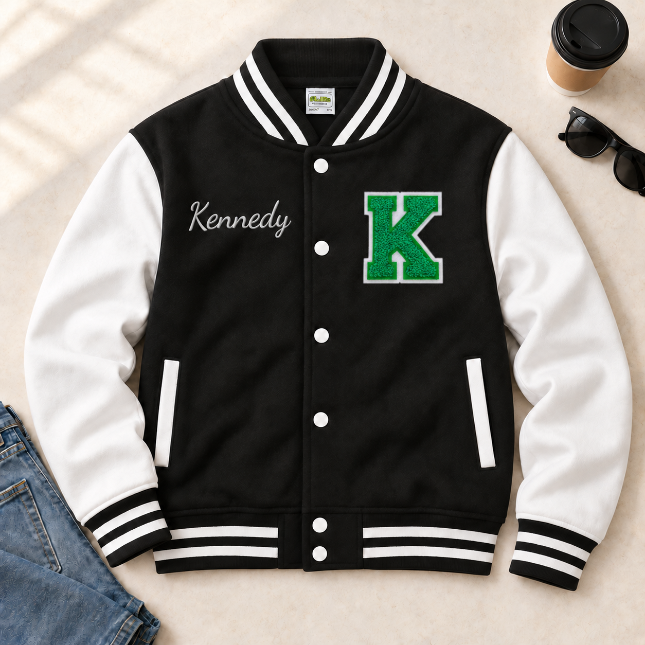 McHugh Embroidered Varsity Jacket ☘️ Irish Dance Jacket