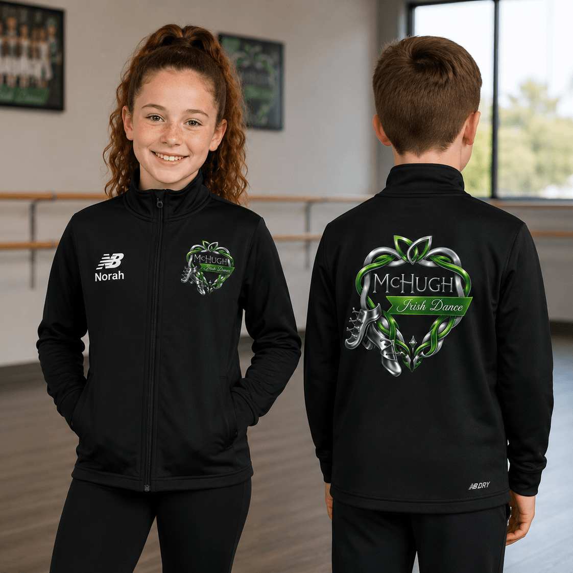 Irish Dance Travel Jacket, Irish Dance Competition Jacket, Irish Dance Competition Gear, Irish Dance Team Jacket, Irish Dance School Apparel, 