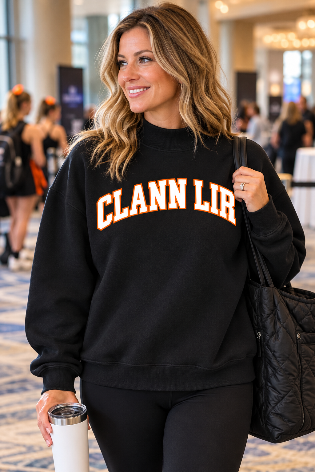 Clann Lir Mockneck Sweatshirt ☘️ Trendy Irish Dance Gear