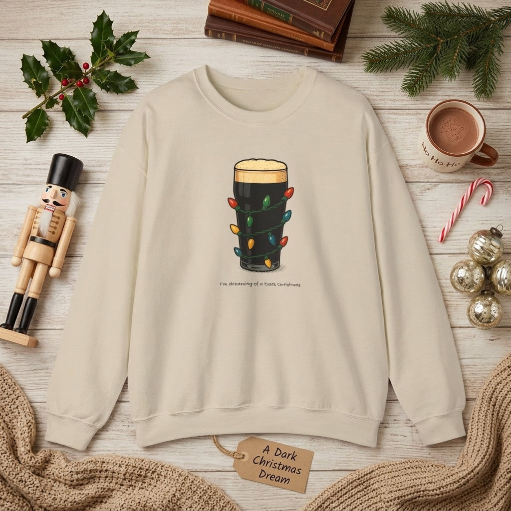 Dreaming of a Dark Christmas, Stout Christmas Sweatshirt