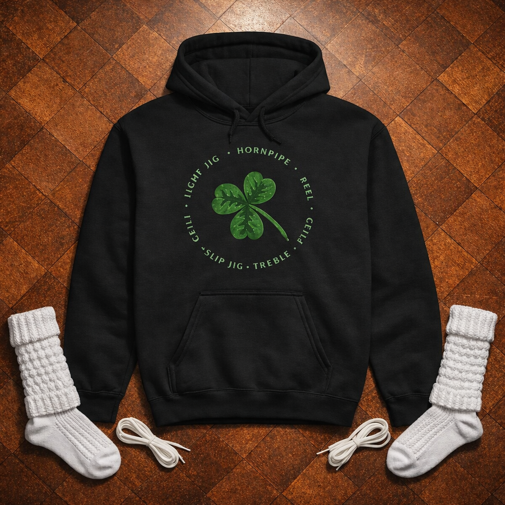 Youth Irish Dance Sweatshirt, Cozy Irish Dance Hoodie