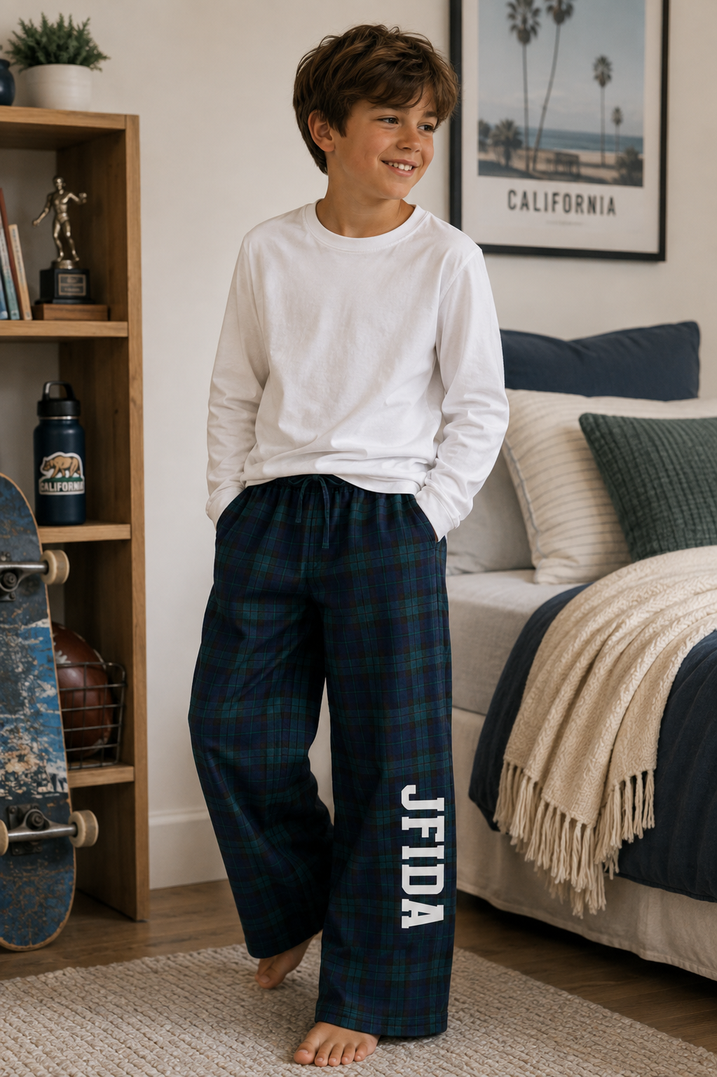 JFIDA Flannel Pants for All Ages