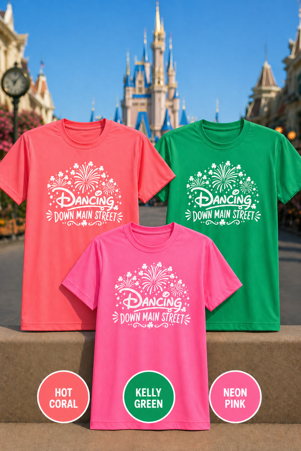 Dancing Down Main Street, NAIDC 2026, NANs 2026, Irish Dance T Shirt