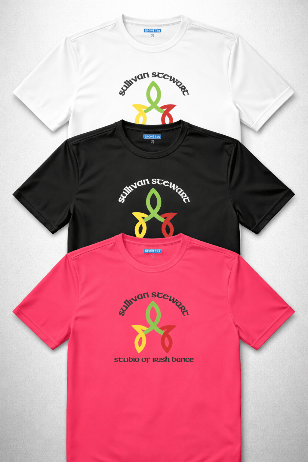 custom Irish dance school apparel, Irish dance school shirt, Irish dance team apparel, matching Irish dance shirts, Irish dance competition shirt, feis shirt, Irish dance recital shirt