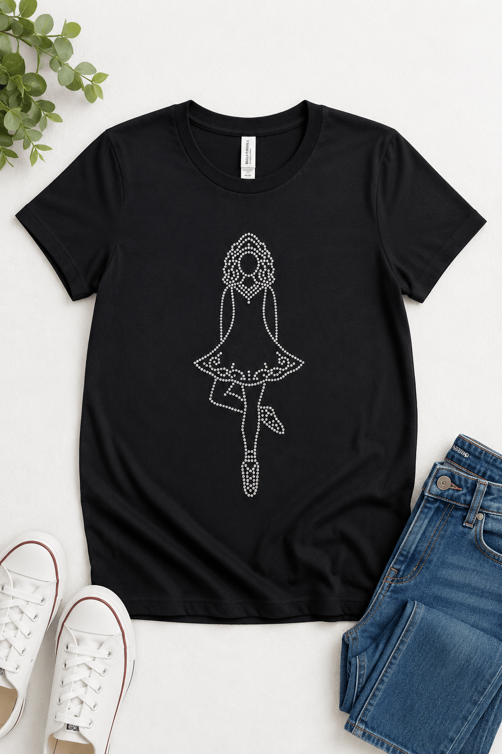 Irish Dance Clothing, Gift for Irish Dancer, Rhinestone Shirt, Irish Dance Apparel, Irish Dance Shirts, Irish Dance Gift