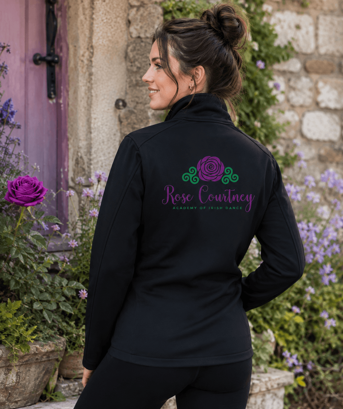 Irish dance team gear: Rose Courtney Soft Shell Jacket (All Sizes)