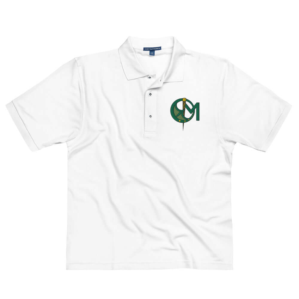 O'Malley Men's Premium PoloPolo ShirtIrish Dance Polo,Irish Dance Spiritwear,O'Malley,Polo Shirt,School PoloA classic piece that never goes out of style, this Port Authority embroidered polo has it all—relaxed fit, silky fabric, and a comfortable length.