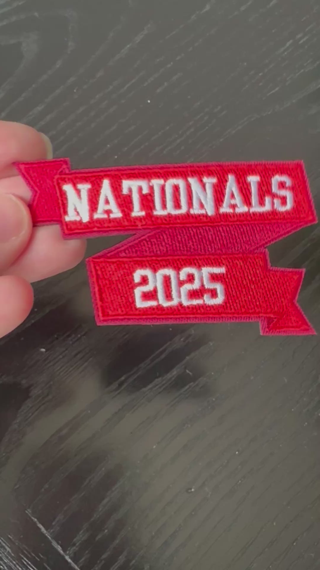 Nationals 2025 Patch, Irish Dance Majors, Irish Dance Nationals, NAIDC, Iron On Patch, Embroidery Patch