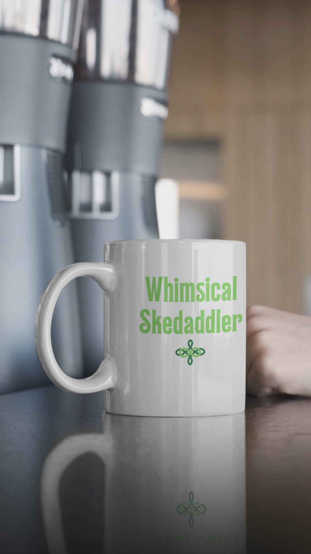 Whimsical Skedaddler, Irish Dance Mug, Funny Irish Dance Mug, Ceramic Mugs, Irish Dance Gifts, Unique Irish Dance, Ceramic Mug, 11oz, 15oz, Irish Dance Teacher Gifts