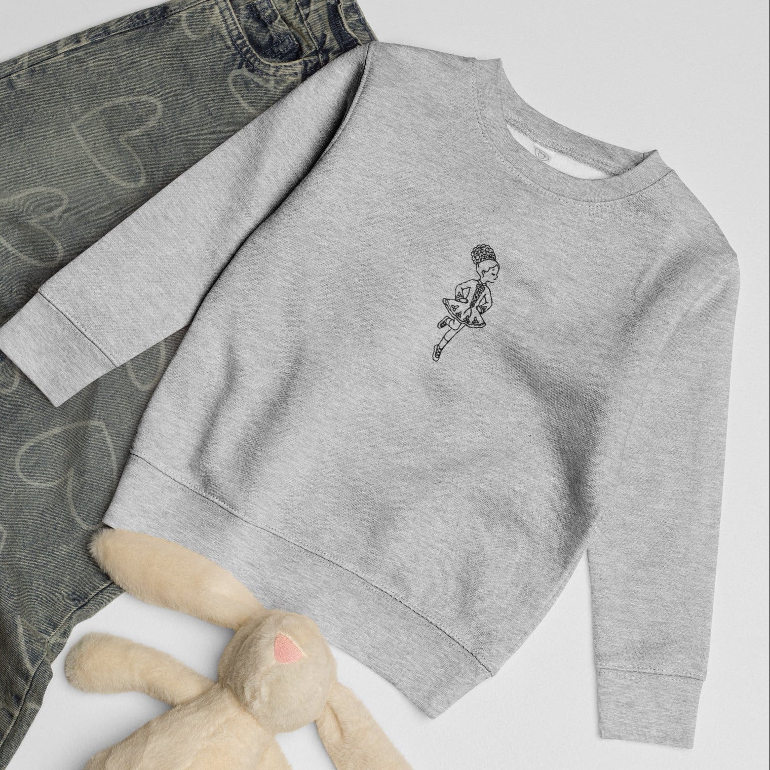 toddler Irish dancer sweatshirt, personalized Irish dance sweatshirt, embroidered toddler sweatshirt, Irish dance toddler gift, future Irish dancer, feis toddler outfit, Irish dance school apparel, custom embroidered sweatshirt, Irish dance baby gift, toddler dance clothing, Irish dancer name sweatshirt, Irish dance apparel, little Irish dancer.