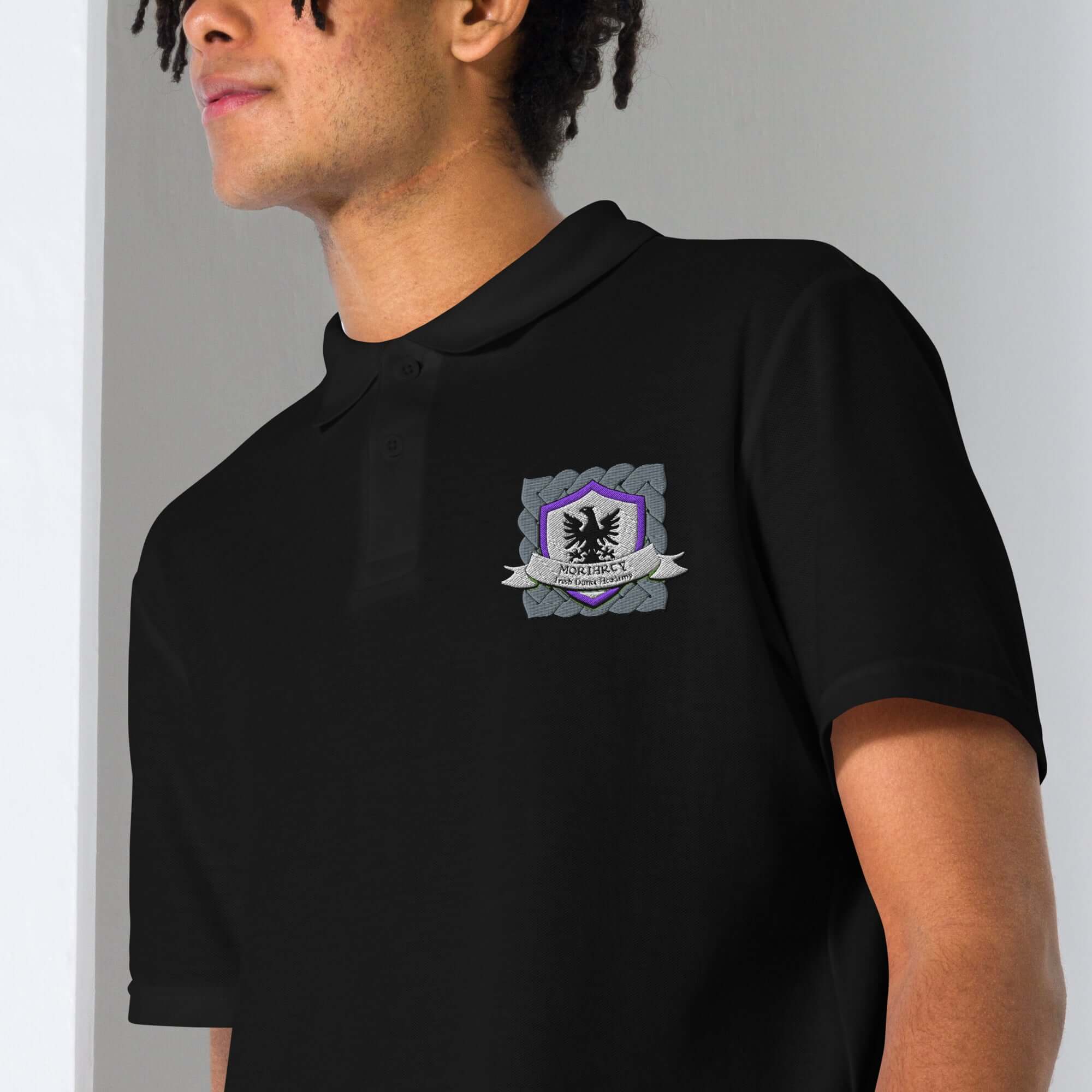 Moriarty Polo Shirt, Irish Dance School Apparel, Irish Dancewear, Irish Dance Wear, Feis Gear