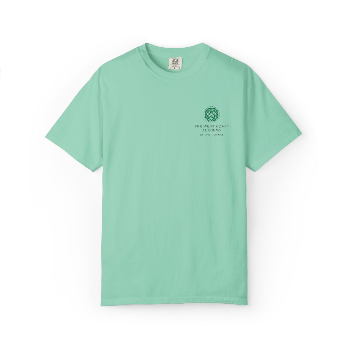 West Coast Academy of Irish Dance Embroidered Comfort Colors® Tee