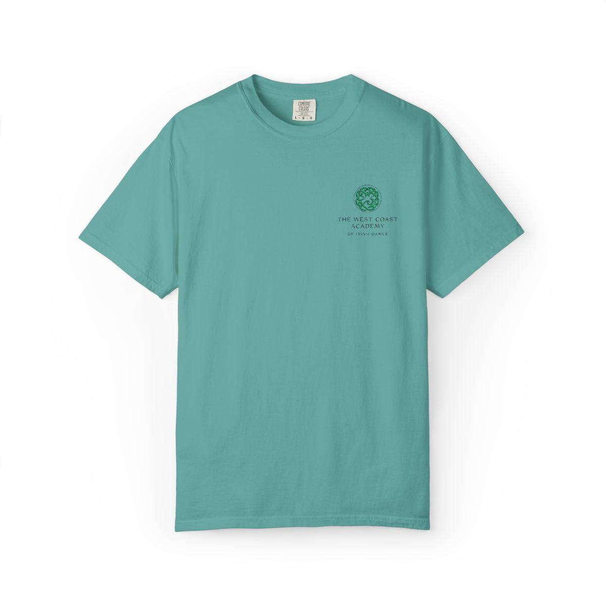 West Coast Academy of Irish Dance Embroidered Comfort Colors® Tee