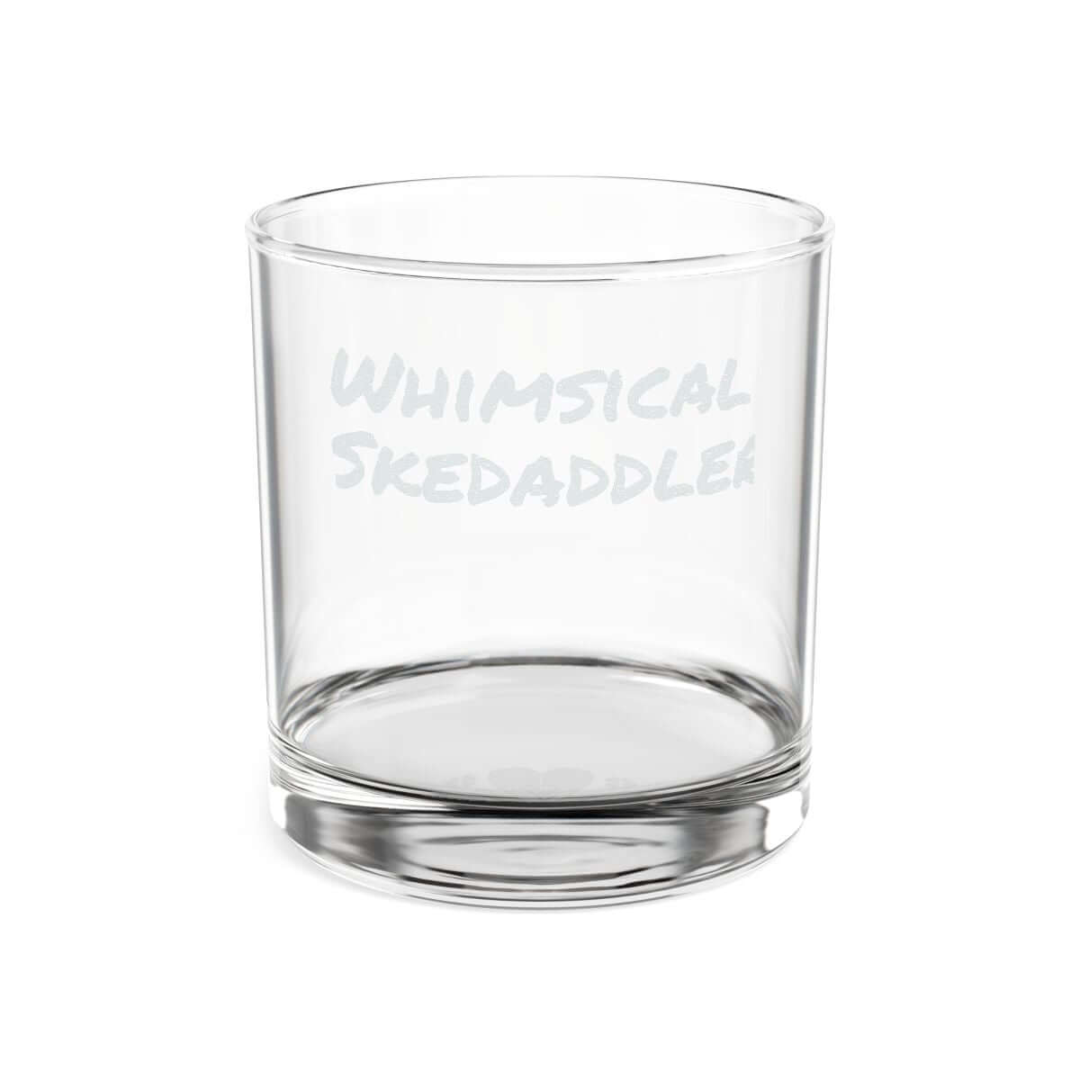 whimsical skedaddler glass,
irish dance whiskey glass,
custom irish dance gift,
shamrock etched whiskey glass,
irish dancer gift idea,
irish dance teacher gift,
celtic barware,